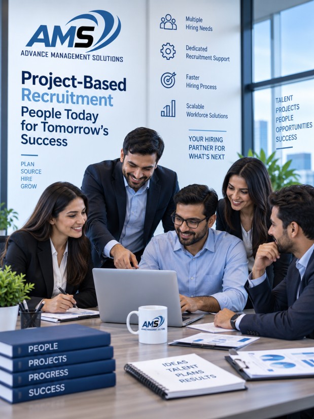 Recruiting professionals planning a project-based hiring campaign